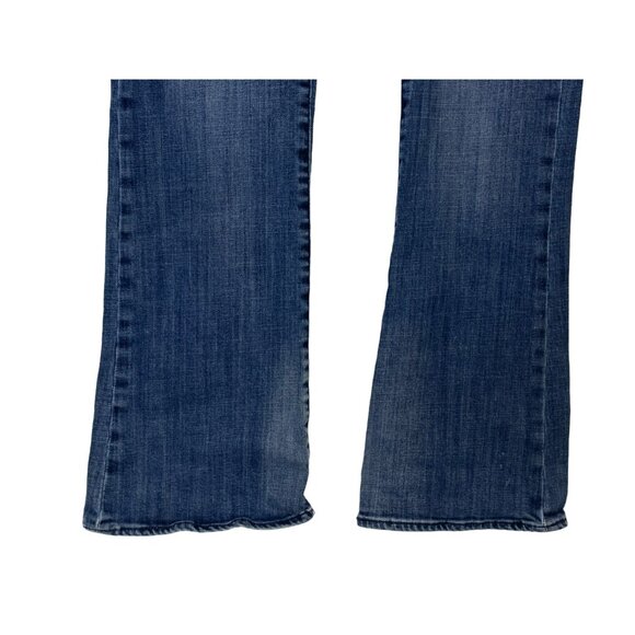 Rock & Republic Kasandra Blue Jeans Boot Cut 10M Frayed Embellished RN130273 - Picture 4 of 10